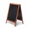 Kundenstopper Tafel Holz Economy Schwarz (55x85) - 2