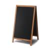 Kundenstopper Tafel Holz - 5