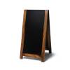 Kundenstopper Tafel Holz Antik - 3