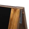 Kundenstopper Tafel Holz Antik - 4