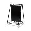 Kreidetafel Kundenstopper Swing 50 x 70 cm Schwarz - 1