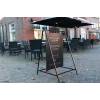 Kreidetafel Kundenstopper Swing 50 x 70 cm Schwarz - 9