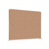 Textil Raumteiler 150-150 Doppel Hexagon Beige - 1