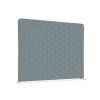 Textil Raumteiler 150-150 Doppel Hexagon Blau-Braun - 4