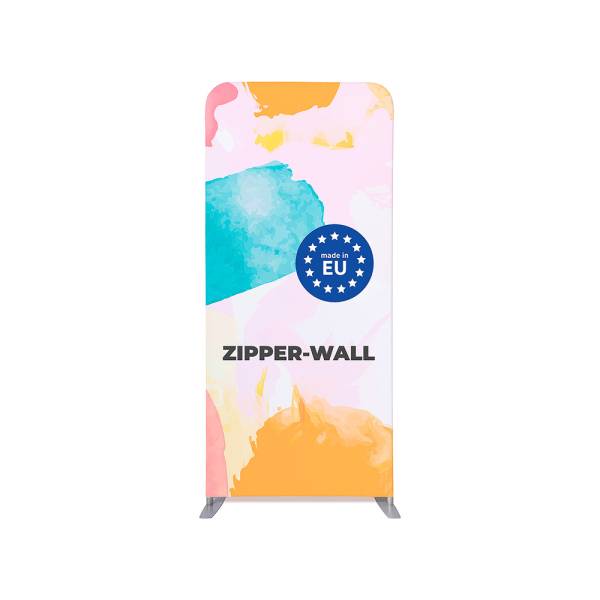 Zipper-Wall Straight Basic 100 x 230 cm inkl. Druck